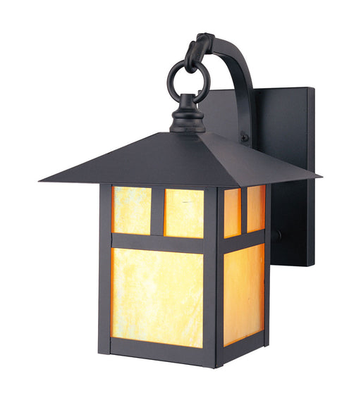 Montclair Mission 1 Light Outdoor Wall Lantern in Bronze