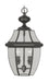 Monterey 2 Light Outdoor Chain Lantern in Black