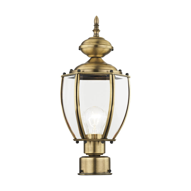 Outdoor Classics Outdoor Post Light in Antique Brass