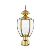 Outdoor Classics Outdoor Post Light in Polished Brass