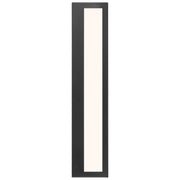 Geo 18" LED Outdoor Wall Sconce in Black