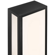 Geo 18" LED Outdoor Wall Sconce in Black