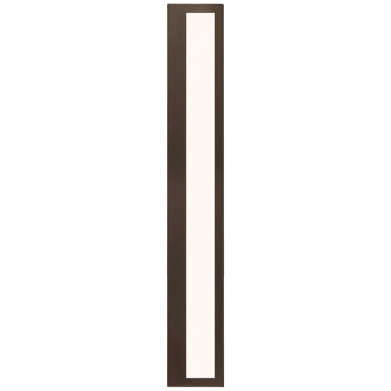 Geo 26" LED Outdoor Wall Sconce in Bronze