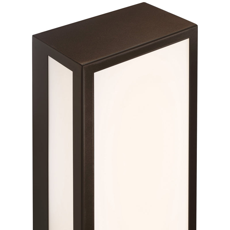 Geo 26" LED Outdoor Wall Sconce in Bronze