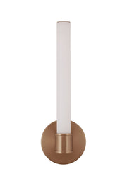 Alina 1 Light 4.75" LED Wall Sconce in Satin Brass