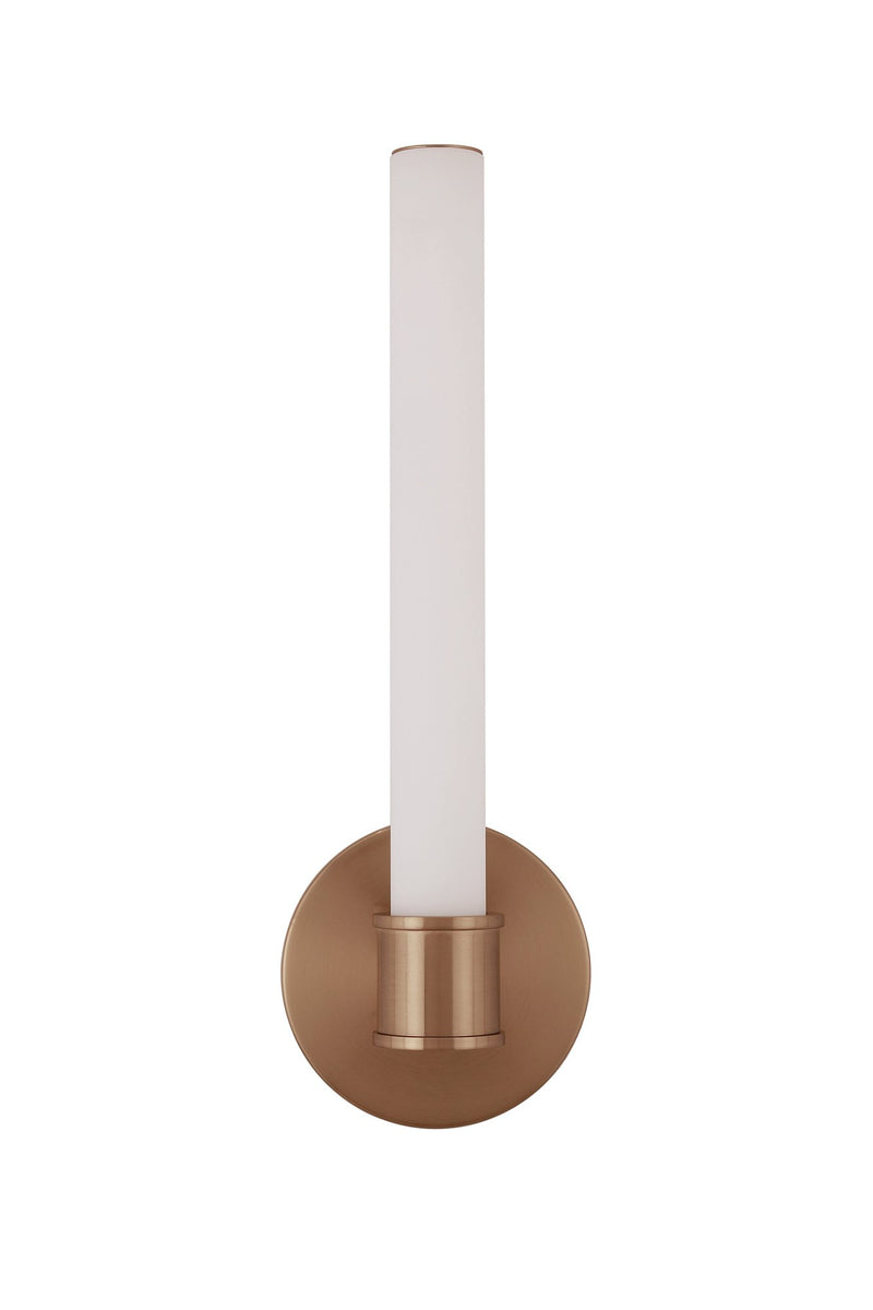 Alina 1 Light 4.75" LED Wall Sconce in Satin Brass