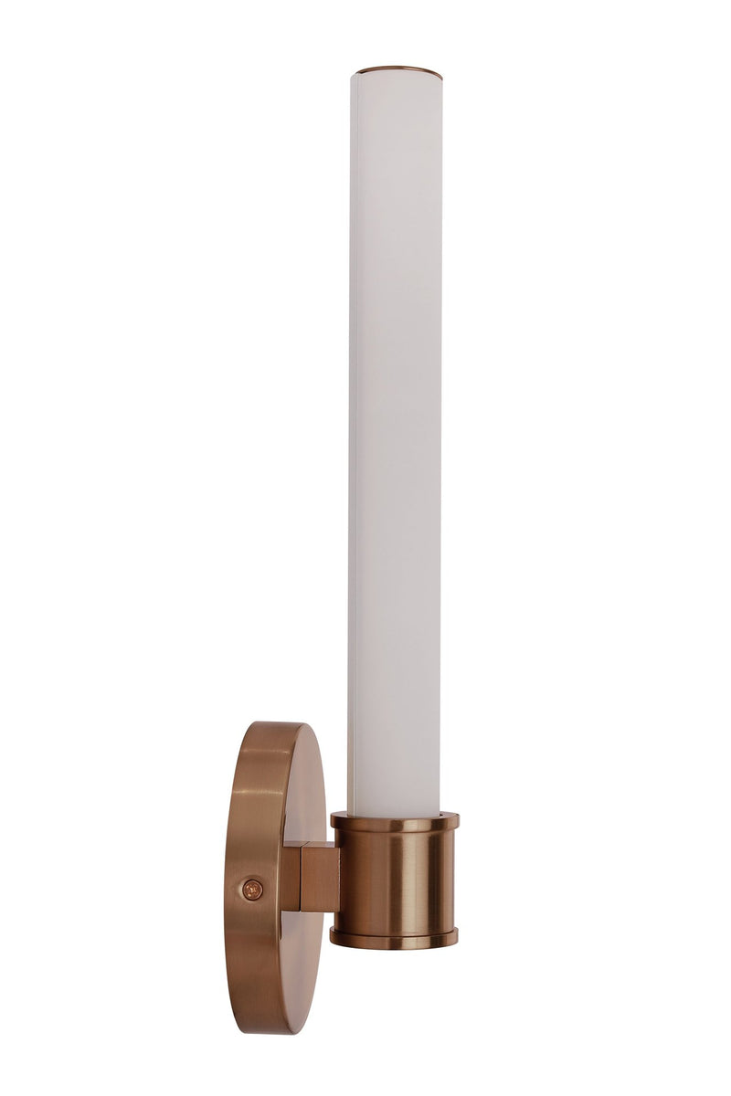 Alina 1 Light 4.75" LED Wall Sconce in Satin Brass