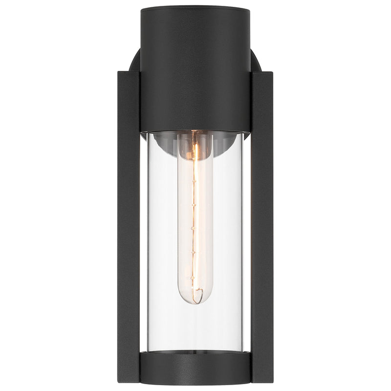 Coastal 12" LED Outdoor Wall Sconce in Black