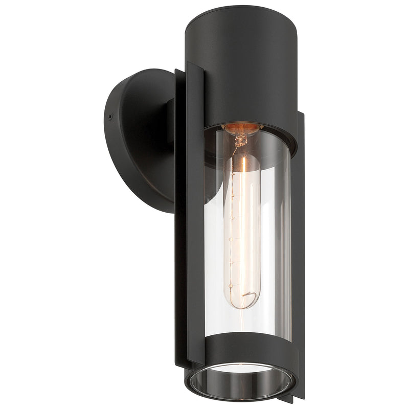 Coastal 12" LED Outdoor Wall Sconce in Black