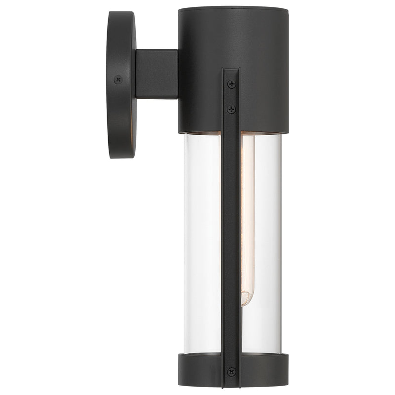 Coastal 12" LED Outdoor Wall Sconce in Black