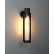 Coastal 20" LED Outdoor Wall Sconce in Black