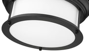 Sonna 2 Light 13.5" Flush Mount in Matte Black