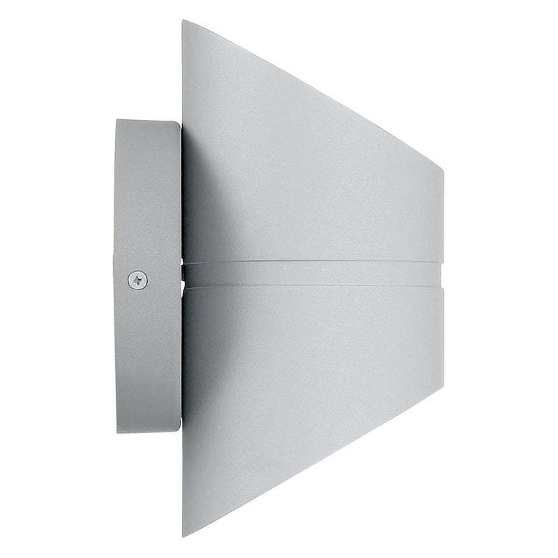 Marino 8" LED Outdoor Wall Sconce in Satin