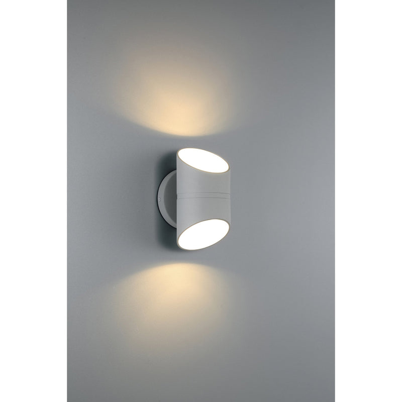 Marino 8" LED Outdoor Wall Sconce in Satin