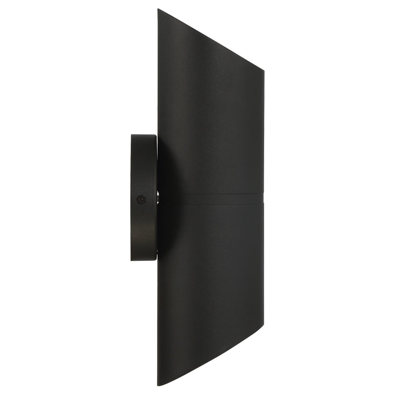 Marino 14" LED Outdoor Wall Sconce in Black