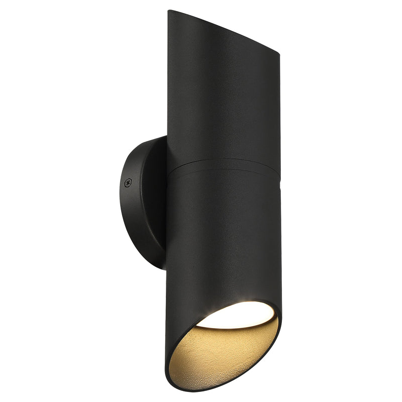 Marino 14" LED Outdoor Wall Sconce in Black