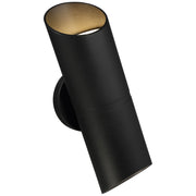 Marino 14" LED Outdoor Wall Sconce in Black