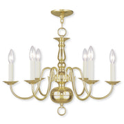 Williamsburgh 6-Light Chandelier - Lamps Expo
