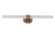 Alina 1 Light 24" LED Vanity in Satin Brass