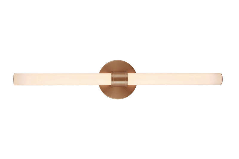 Alina 1 Light 24" LED Vanity in Satin Brass