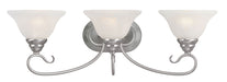 Coronado 3 Light Bath Vanity in Brushed Nickel