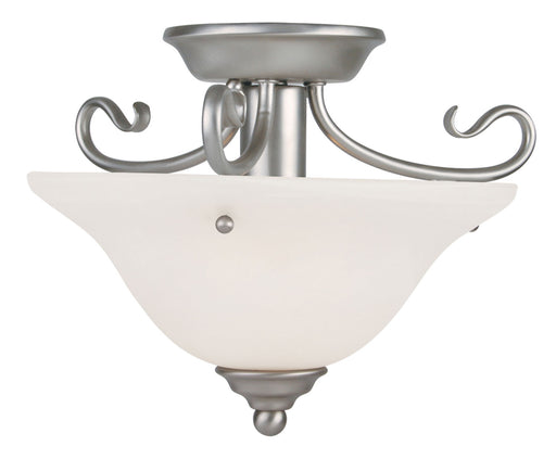 Coronado 1 Light Ceiling Mount in Brushed Nickel