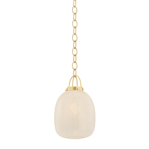 Enosburg 11" Pendant in Aged Brass