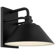 Avalon 11" LED Outdoor Wall Sconce in Black