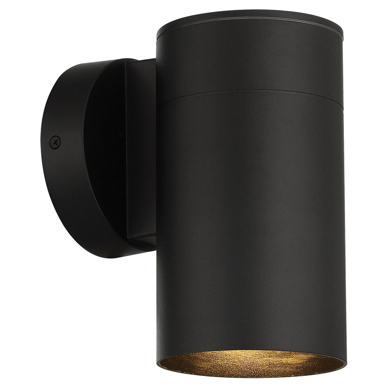 Matira 7.75" Turtle Friendly LED Outdoor Wall Sconce in Black
