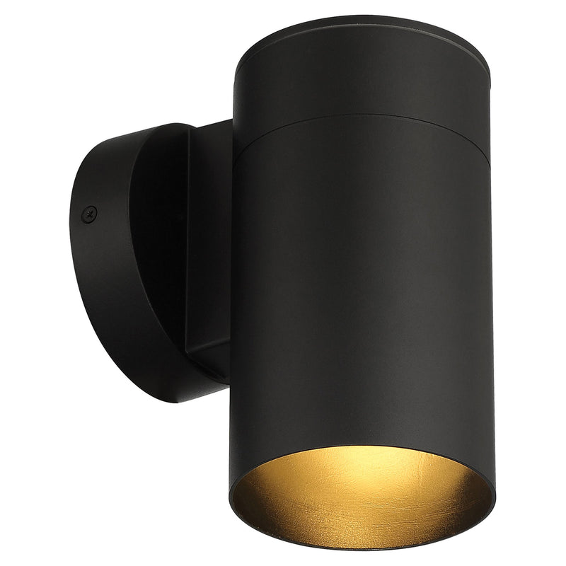 Matira 7.75" Turtle Friendly LED Outdoor Wall Sconce in Black