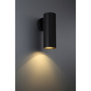 Matira 11.5" LED Outdoor Wall Sconce in Black