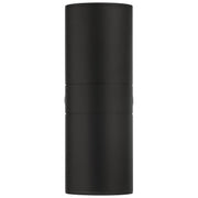 Matira Dual LED Outdoor Wall Sconce in Black