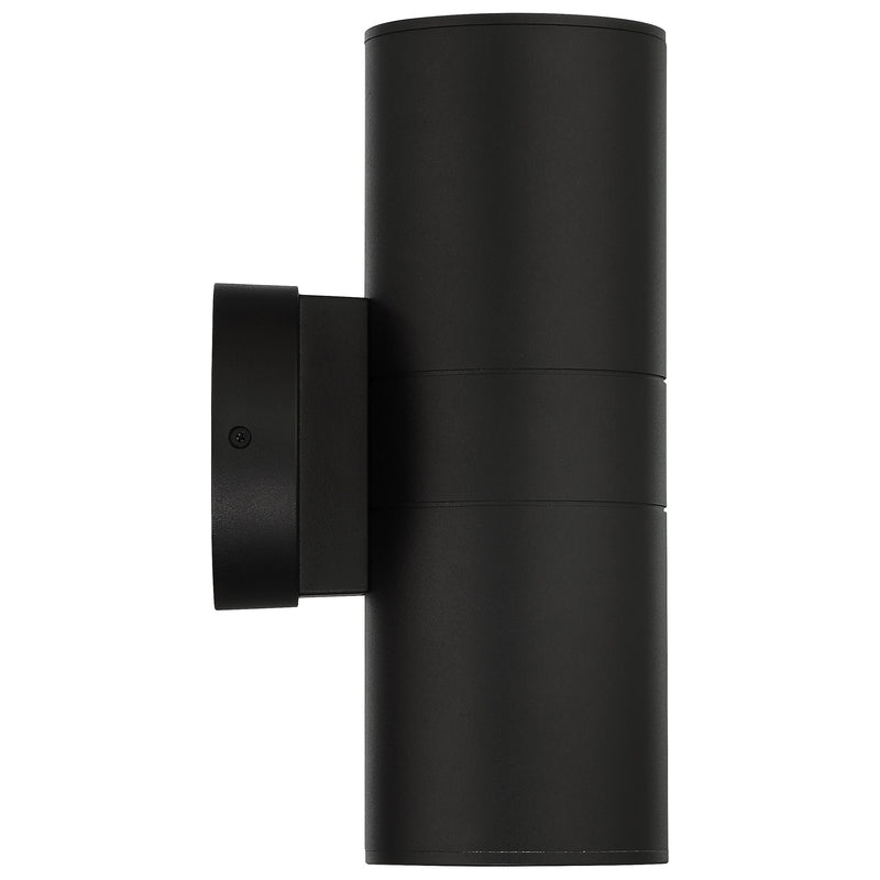 Matira Dual LED Outdoor Wall Sconce in Black