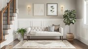 Cosmo 1 Light 5" Wall Sconce in Modern Gold in a room setting