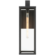 Augusta Large Outdoor Wall Lantern in Black