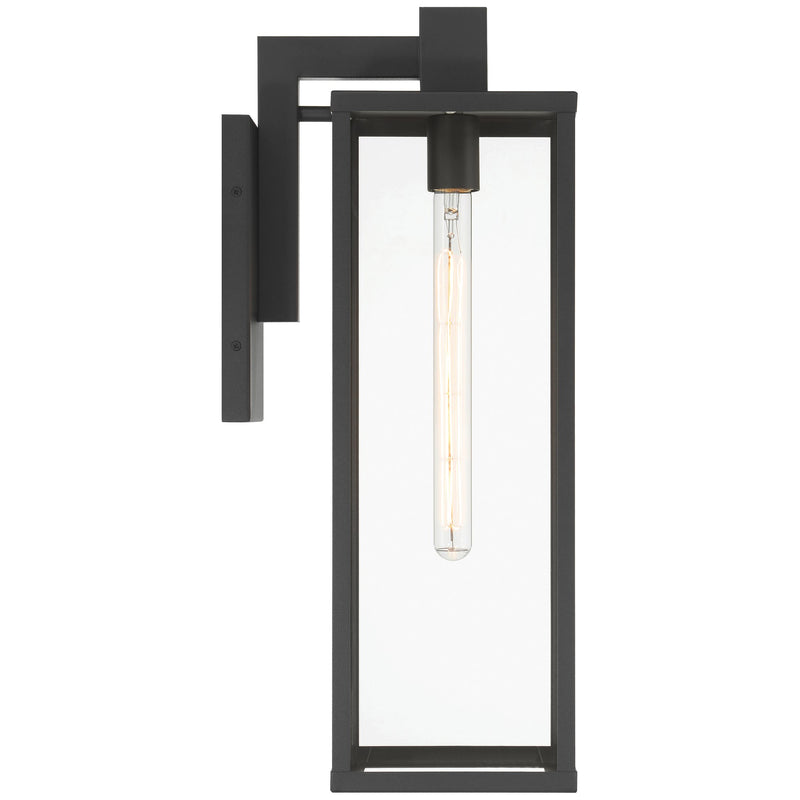 Augusta Large Outdoor Wall Lantern in Black