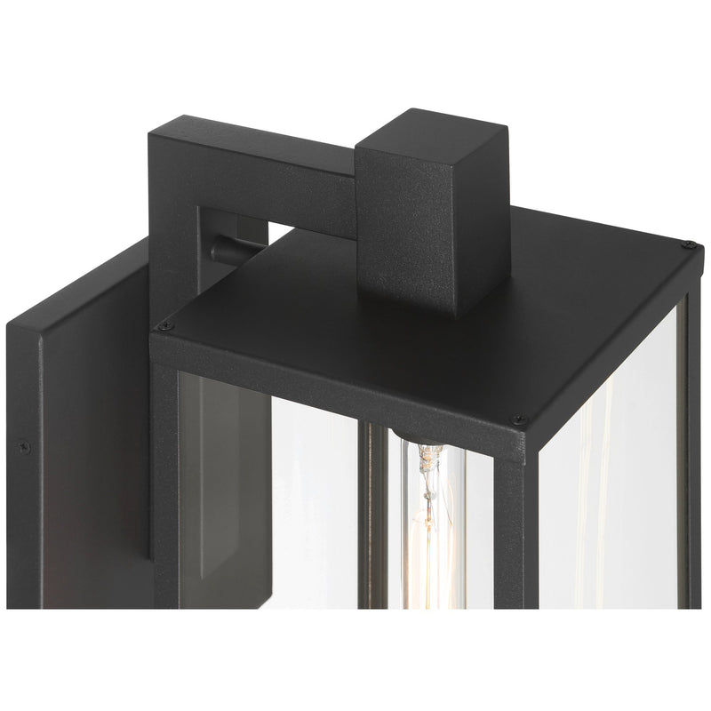 Augusta Large Outdoor Wall Lantern in Black