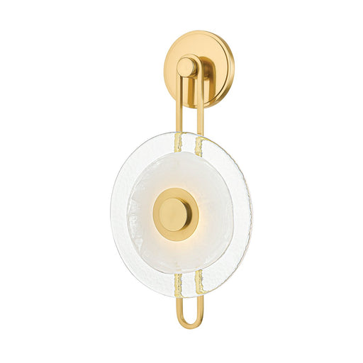 Keuka Park Wall Sconce in Aged Brass