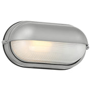 Nauticus Marine Grade LED Outdoor Bulkhead Light in Satin