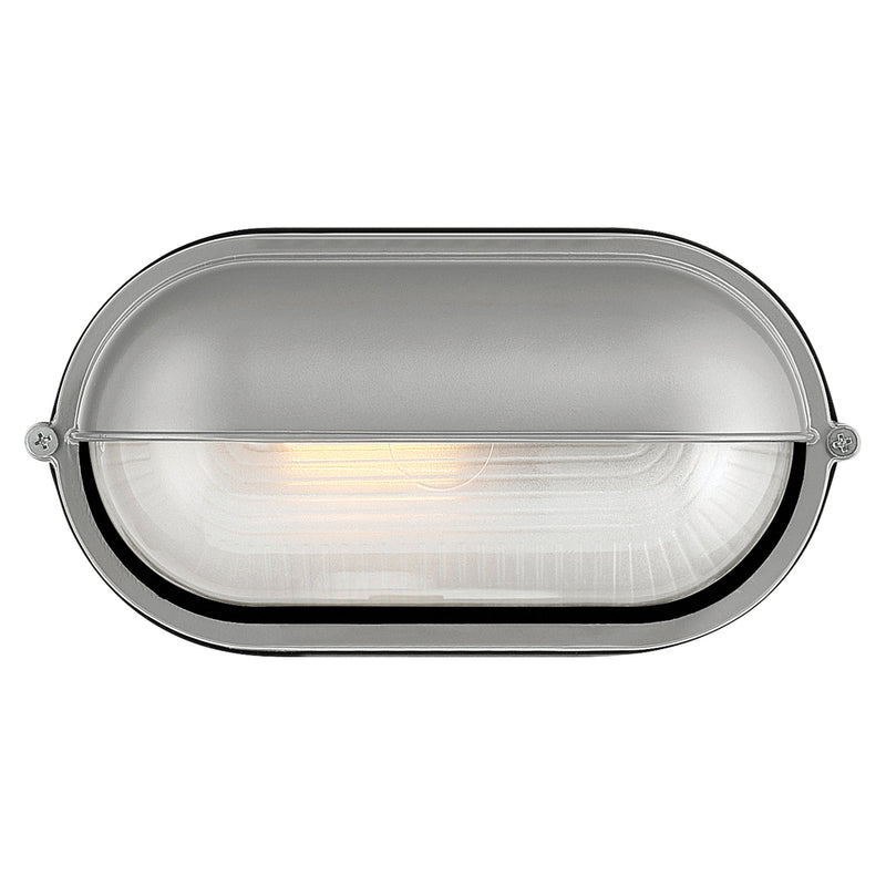 Nauticus Marine Grade LED Outdoor Bulkhead Light in Satin