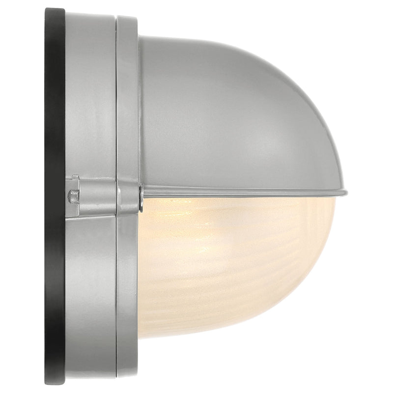 Nauticus Marine Grade LED Outdoor Bulkhead Light in Satin