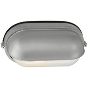 Nauticus Marine Grade LED Outdoor Bulkhead Light in Satin