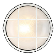 Nauticus Round Dual Mount 10" LED Outdoor Bulkhead Light in White