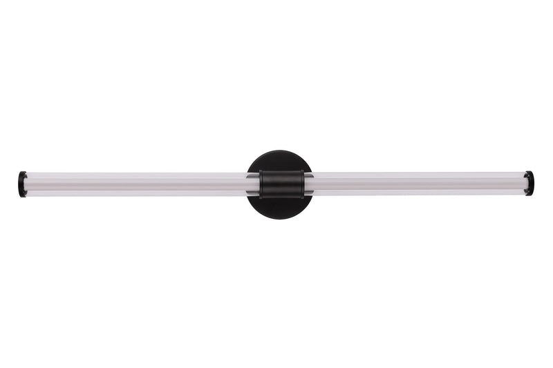 Contrast 34" LED Vanity in Flat Black