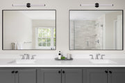 Contrast 34" LED Vanity in Flat Black