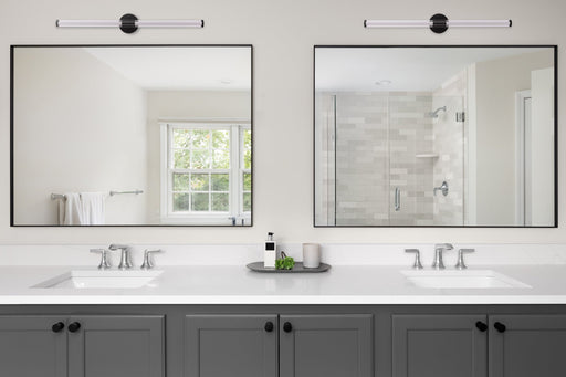 Contrast 34" LED Vanity in Flat Black