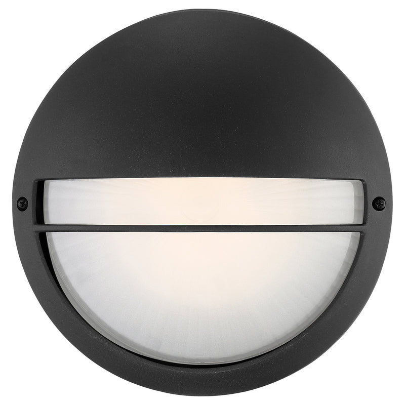 Clifton LED Outdoor Bulkhead Light in Black