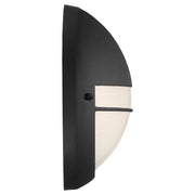 Clifton LED Outdoor Bulkhead Light in Black
