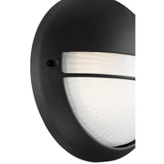 Clifton LED Outdoor Bulkhead Light in Black