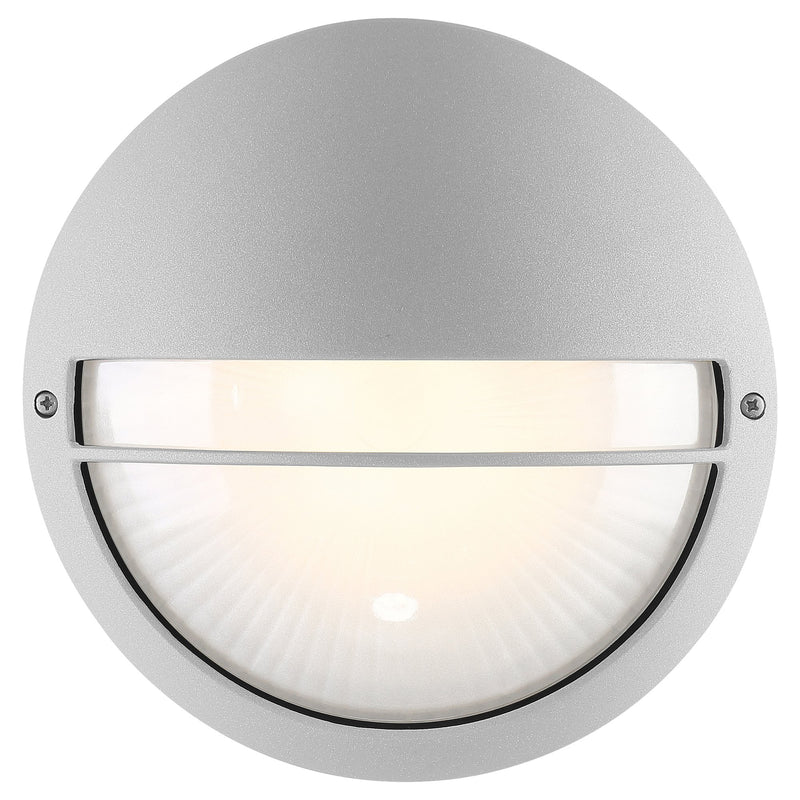 Clifton LED Outdoor Bulkhead Light in Satin